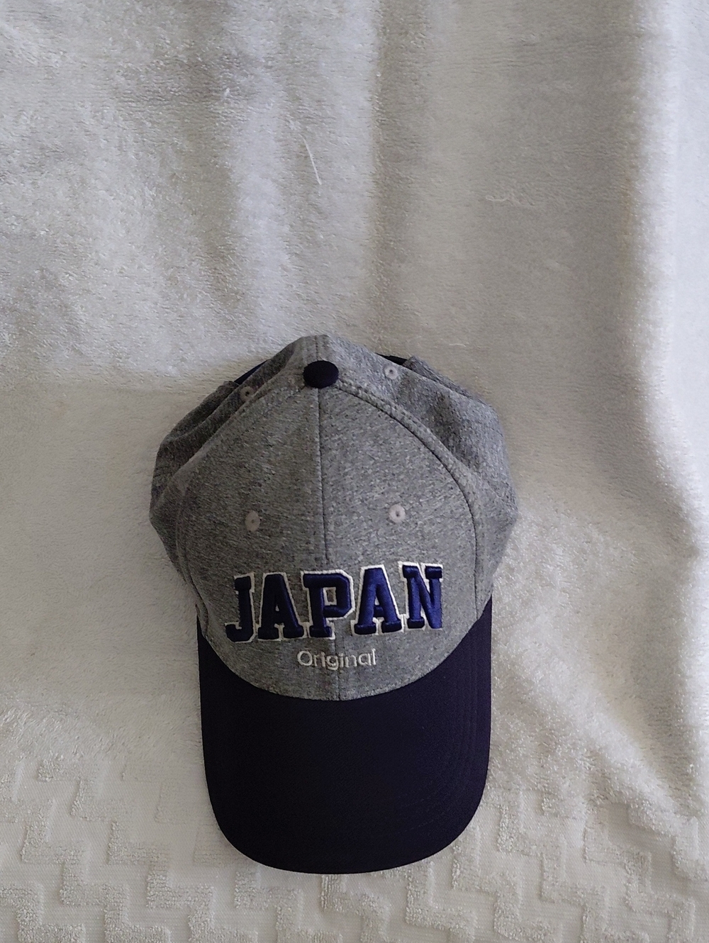 Japan Original Grey & Navy Baseball Cap